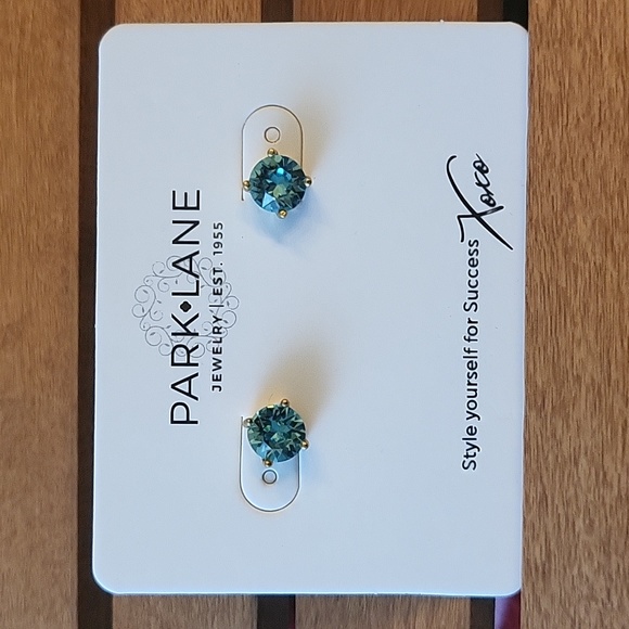 Park Lane Jewelry - Park Lane Impression Stud Earrings, Turquoise